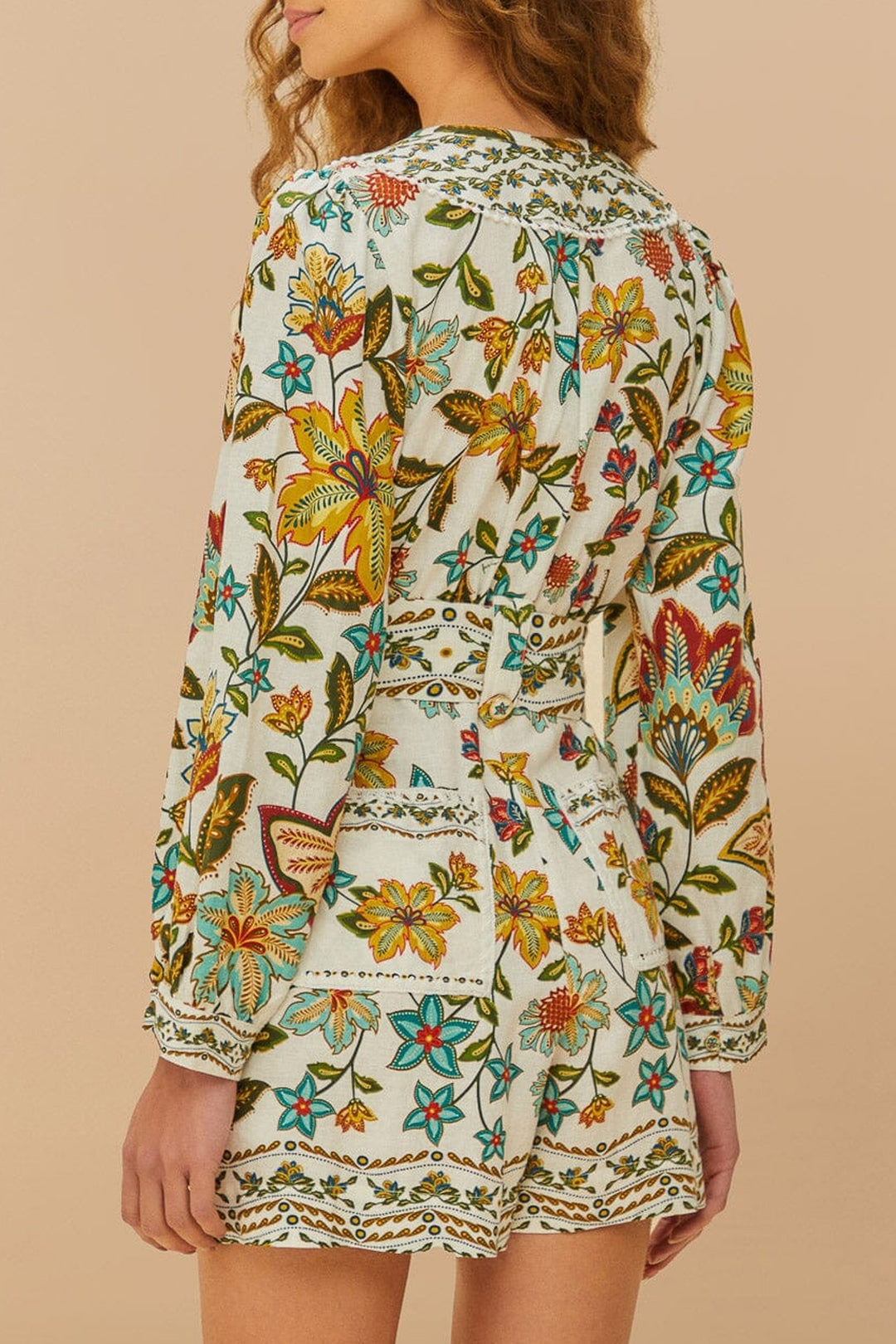 DJV_Botanicals Off White Robes courtes - Botanicals Off White