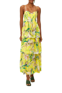 Robe longue Jellyfish - Jaune