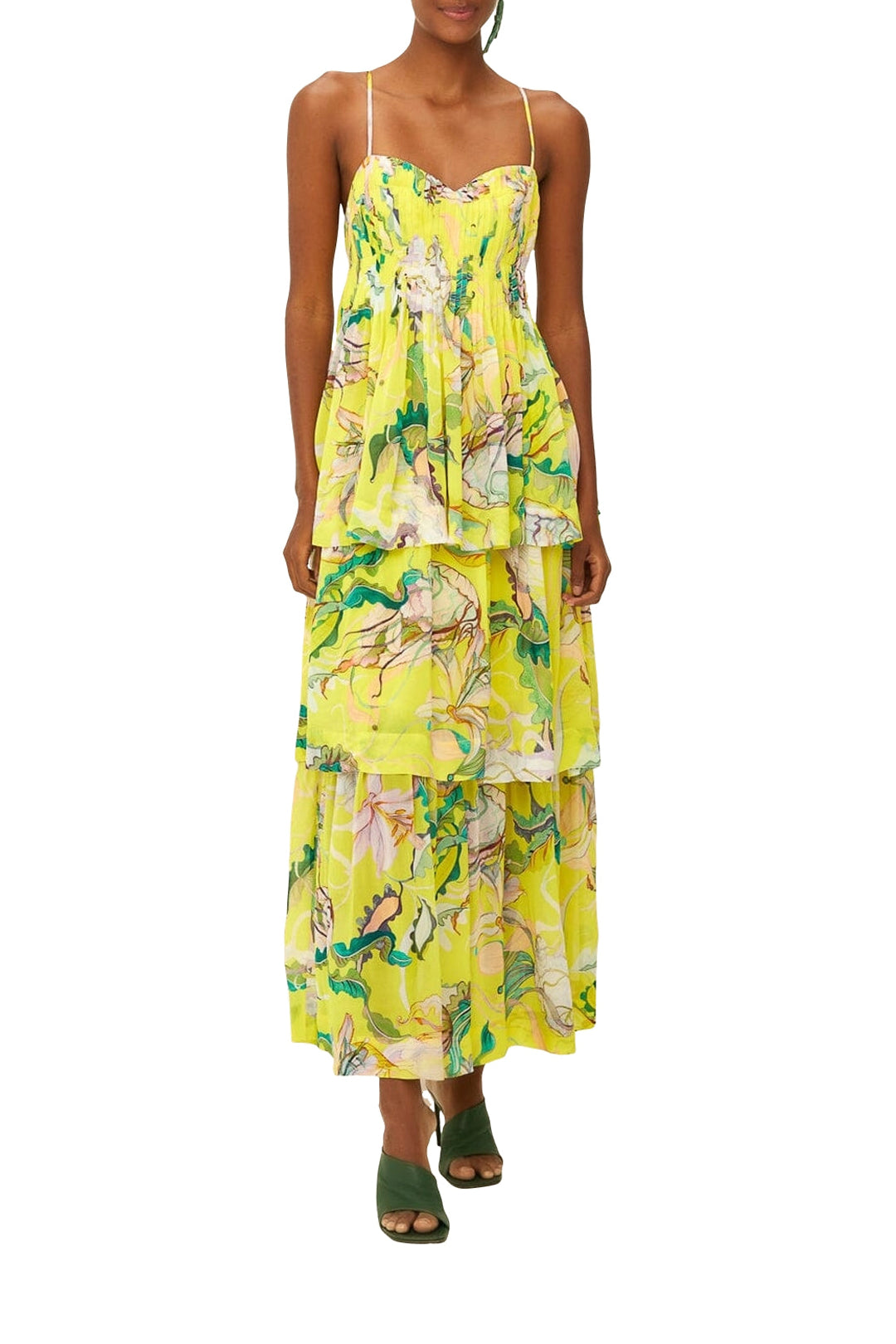 Robe longue Jellyfish - Jaune