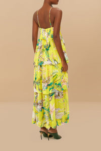 Robe longue Jellyfish - Jaune
