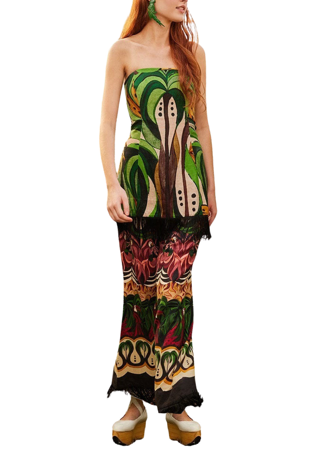DJV_Coconut Tree Flow Multicolor Pantalons - Coconut Tree Flow Multicolor