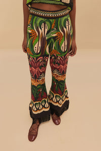 DJV_Coconut Tree Flow Multicolor Pantalons - Coconut Tree Flow Multicolor