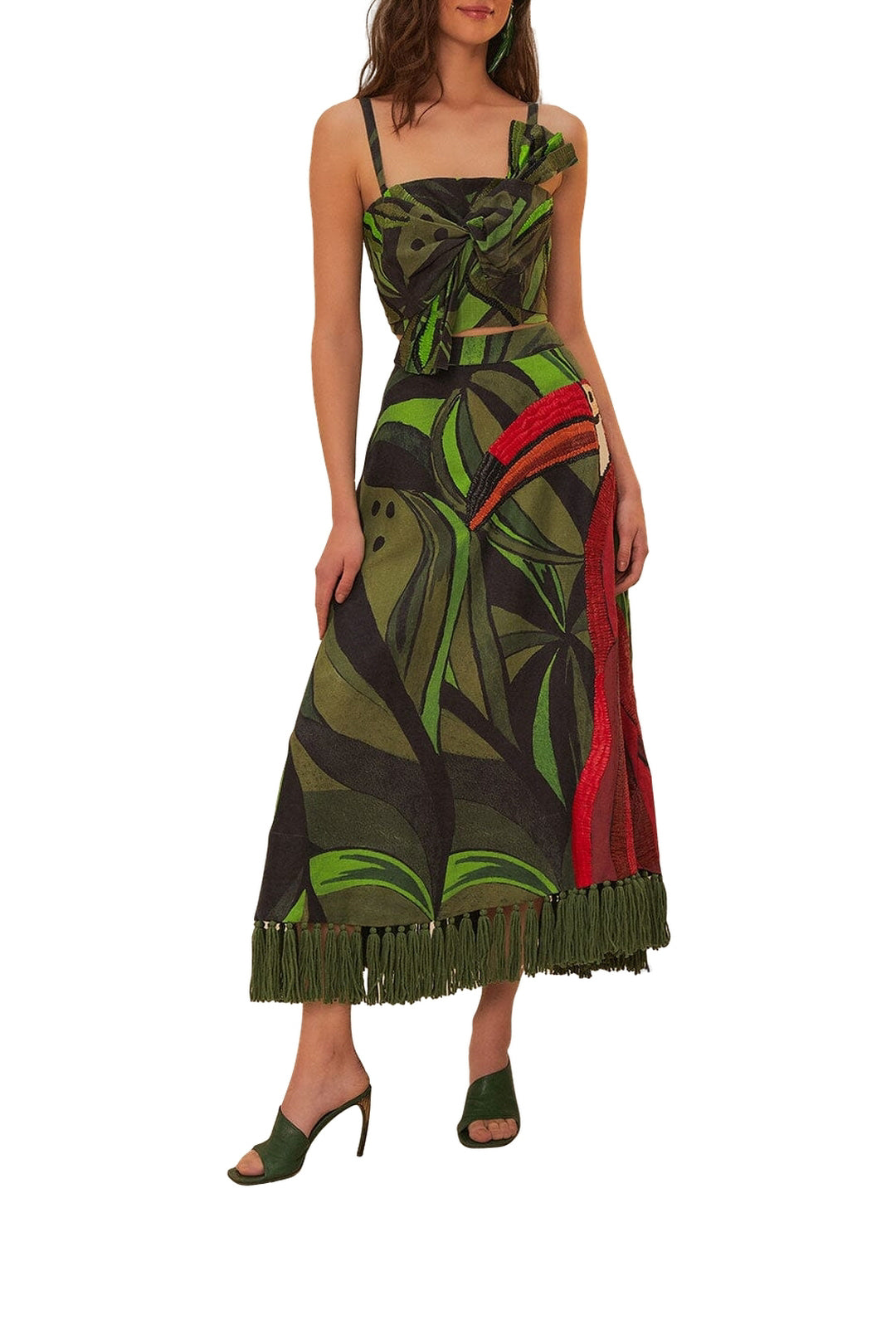 DJV_Coconut Tree Flow Multicolor Jupes & Shorts - Coconut Tree Flow Multicolor