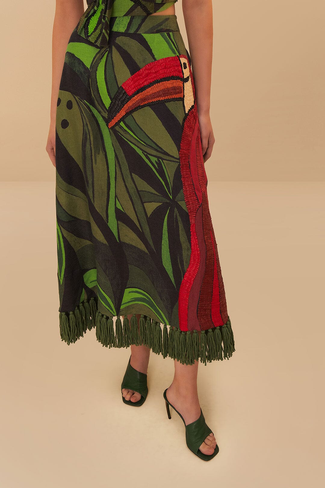 DJV_Coconut Tree Flow Multicolor Jupes & Shorts - Coconut Tree Flow Multicolor