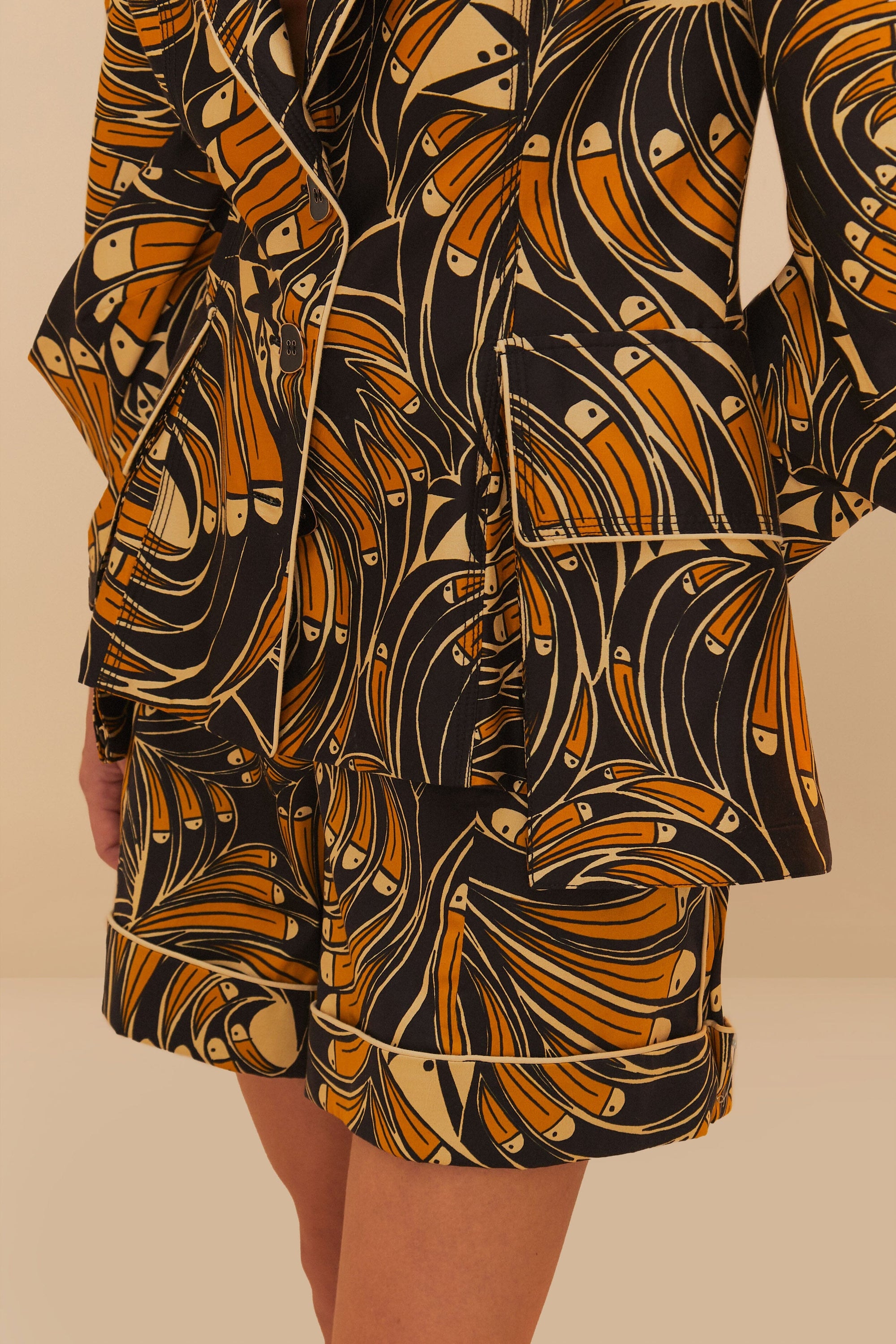 DJV_Toucan Spirals Off-White Vestes & Manteaux - Toucan Spirals Off-White