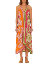 Floral Elegance Scarves Multicolor Paréo - Floral Elegance Scarves Multicolor
