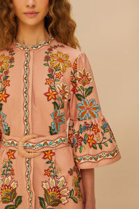 DJV_Garden Delight Pink Robes courtes - Garden Delight Pink