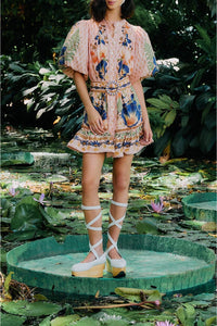 The Garden Pink Robe courte - The Garden Pink