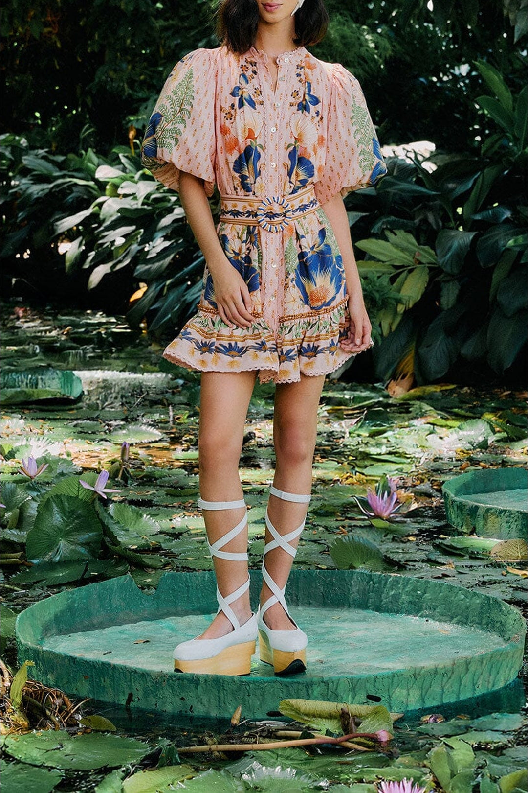 The Garden Pink Robe courte - The Garden Pink