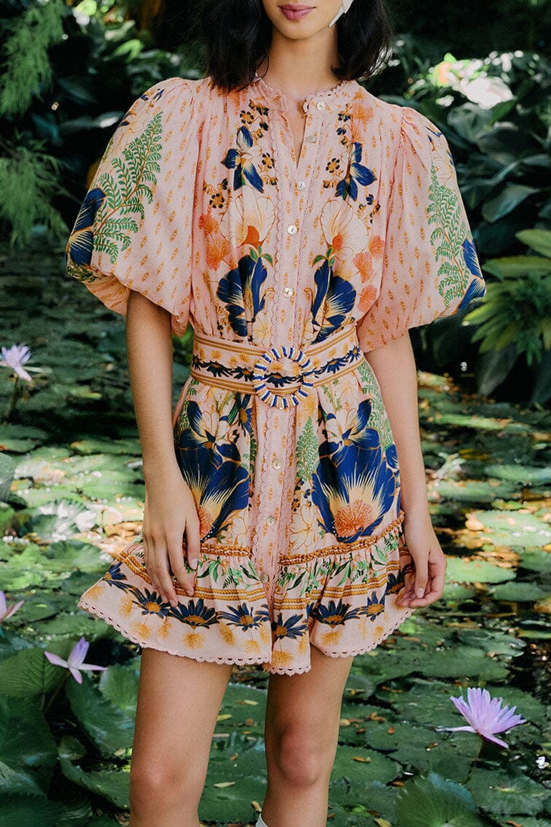 The Garden Pink Robe courte - The Garden Pink