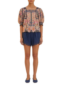 Superbloom Cream Blouse - Superbloom Cream