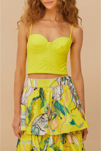 DJV_Yellow Tops & T-Shirts - Yellow