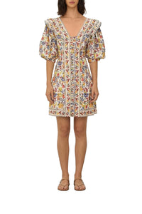 DJV_Greek Garden Off White Robes courtes - Greek Garden Off White