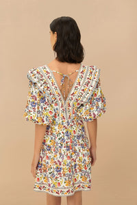 DJV_Greek Garden Off White Robes courtes - Greek Garden Off White
