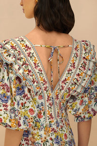 DJV_Greek Garden Off White Robes courtes - Greek Garden Off White
