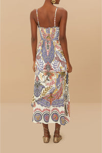 Robe longue Boho Glam - Blanc