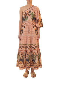 Robe longue The Dream Garden - Rose