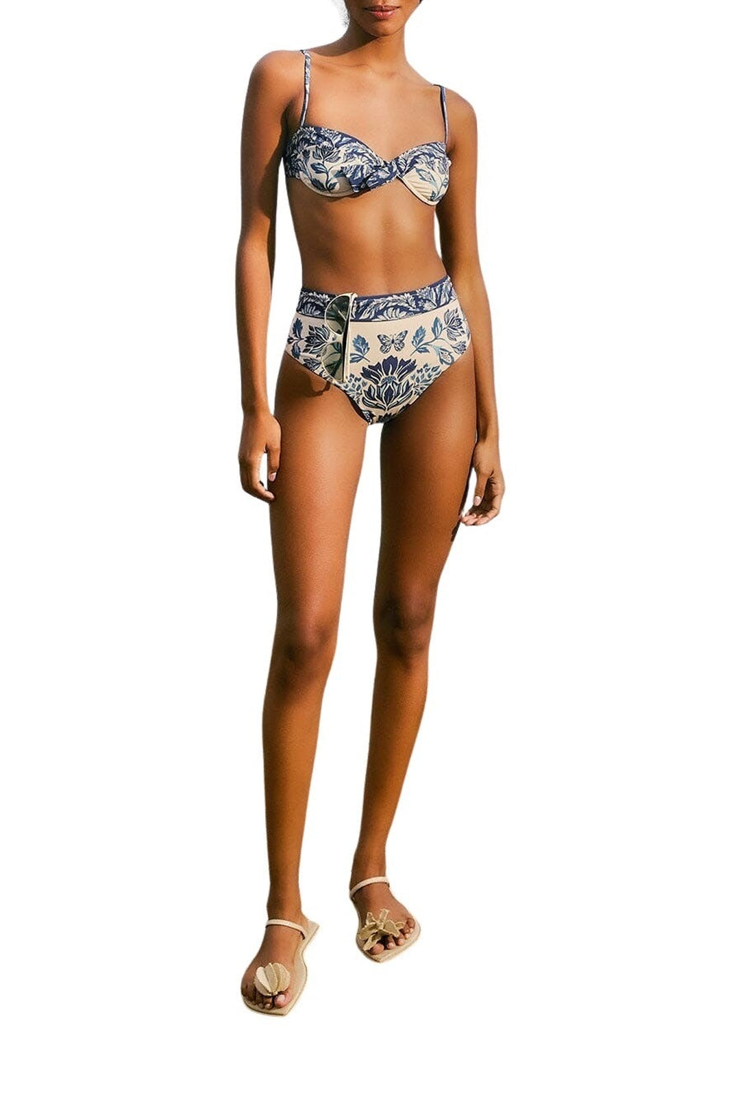 Haut de bikini Delicate Tapestry - Bleu