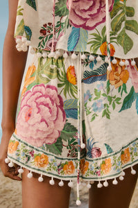 NEW_Sweet Bloom Bouquet Off White Beachwear - Sweet Bloom Bouquet Off White
