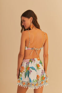 NEW_Sweet Bloom Bouquet Off White Beachwear - Sweet Bloom Bouquet Off White