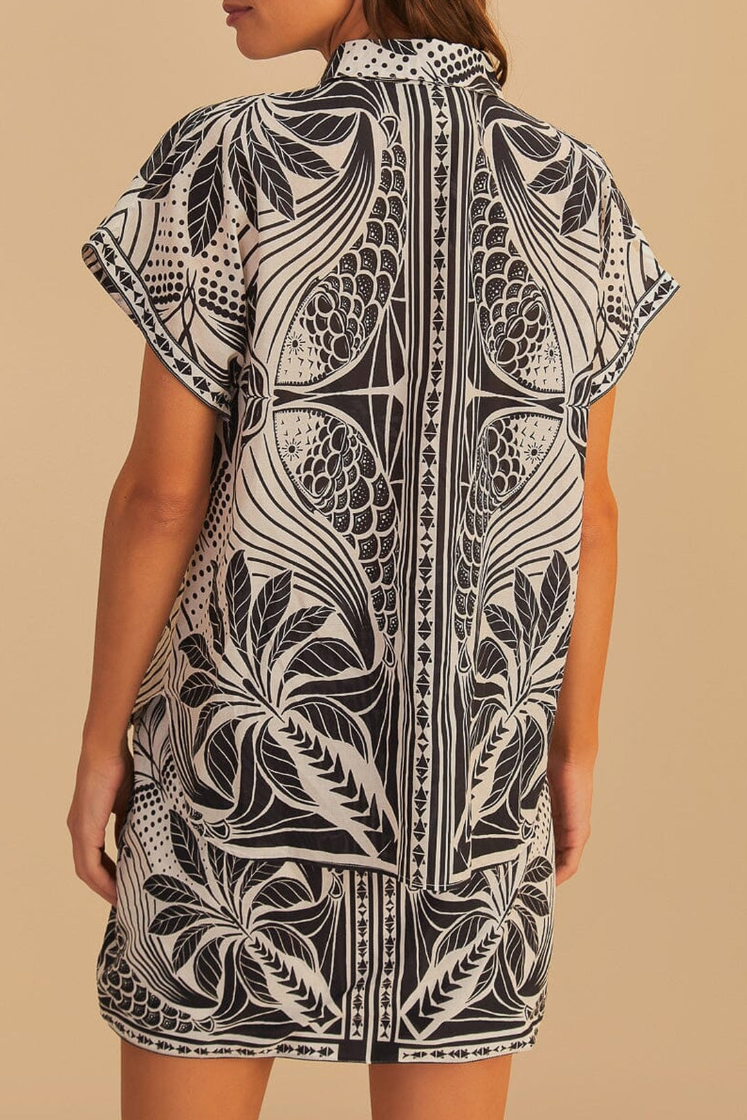 Chemise Elegance en coton - Noir