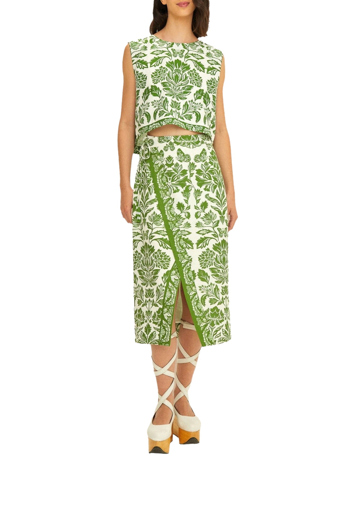 DJV_Tapestry Green Jupes & Shorts - Tapestry Green