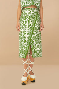 DJV_Tapestry Green Jupes & Shorts - Tapestry Green