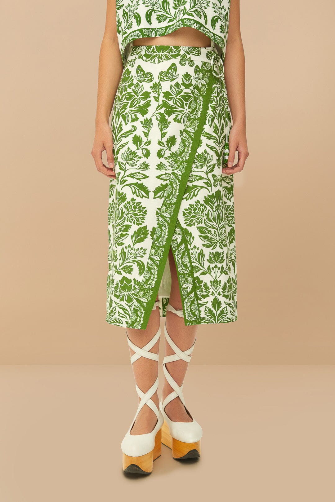DJV_Tapestry Green Jupes & Shorts - Tapestry Green
