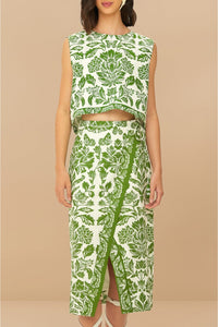 DJV_Tapestry Green Jupes & Shorts - Tapestry Green