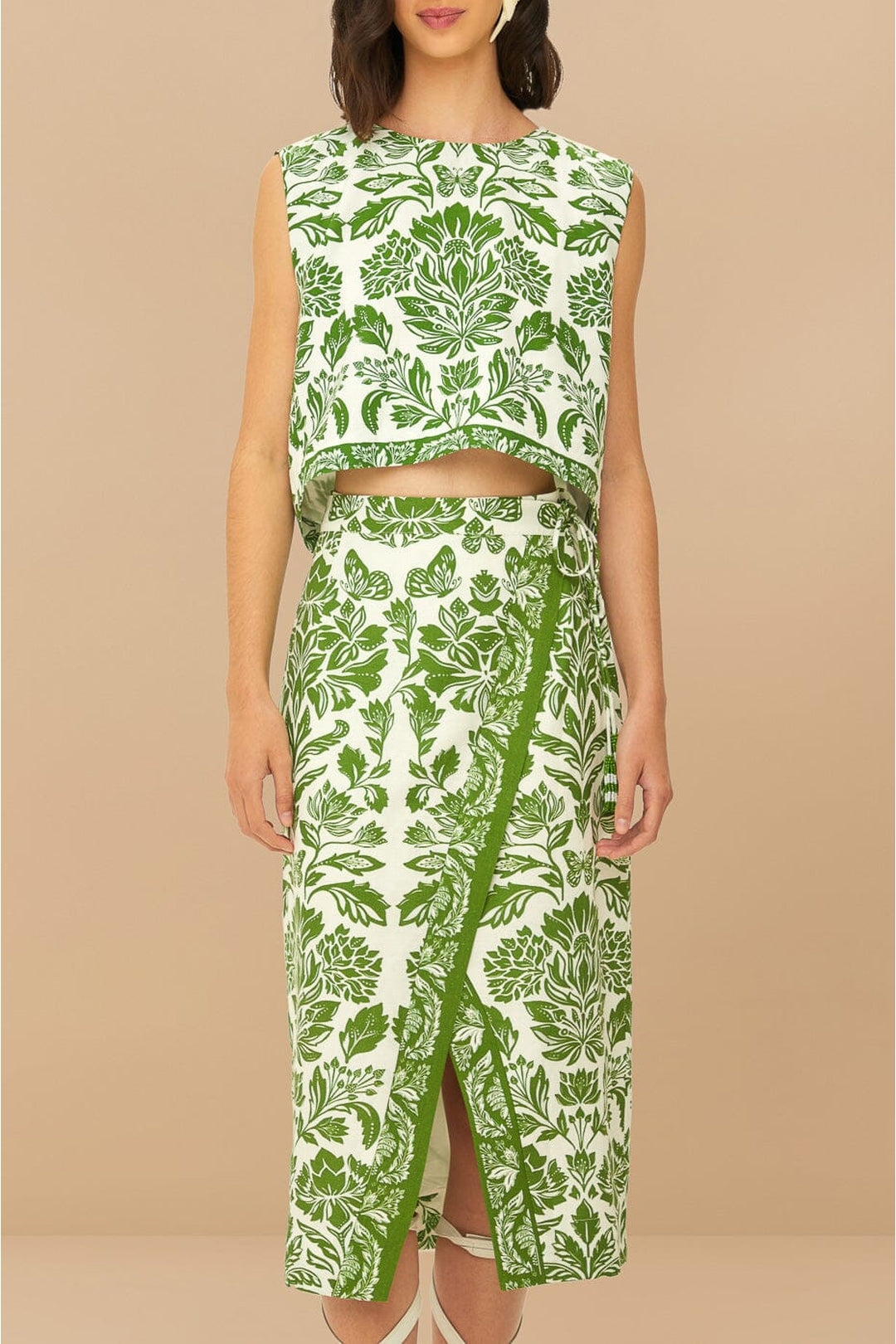 DJV_Tapestry Green Jupes & Shorts - Tapestry Green