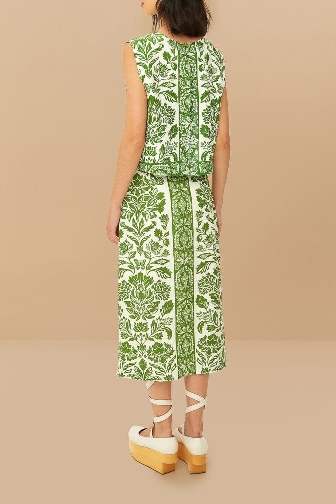 DJV_Tapestry Green Jupes & Shorts - Tapestry Green