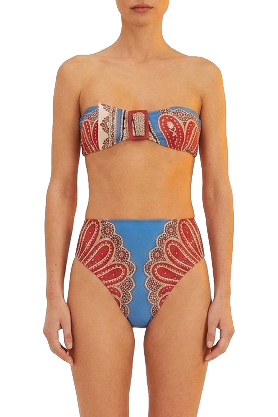 Haut de bikini bandeau Jandaya - Bleu