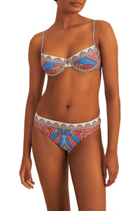 Jandaya bikini top - Blue