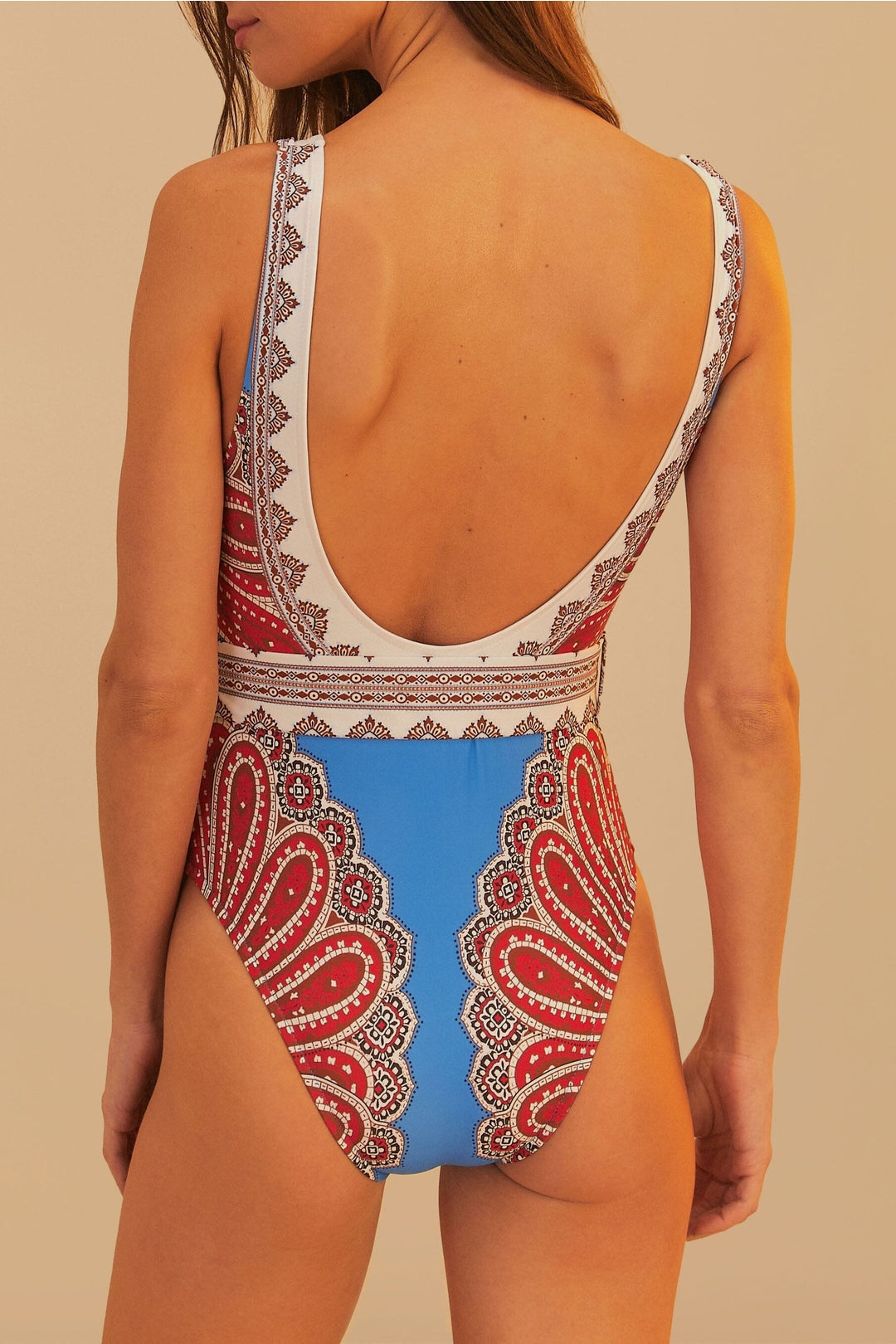 Maillot de bain une pièce Jandaya - Bleu