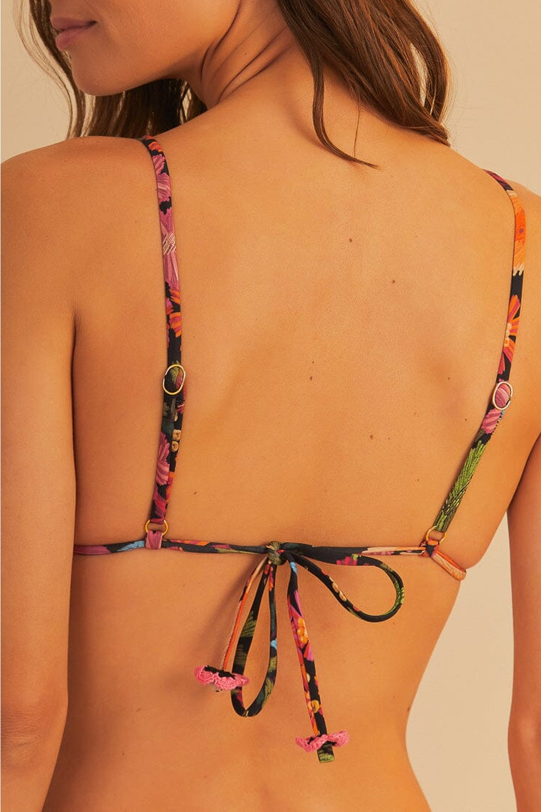 Haut de bikini Garden - Noir