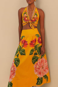 Spring Awakening Yellow Jupe - Spring Awakening Yellow