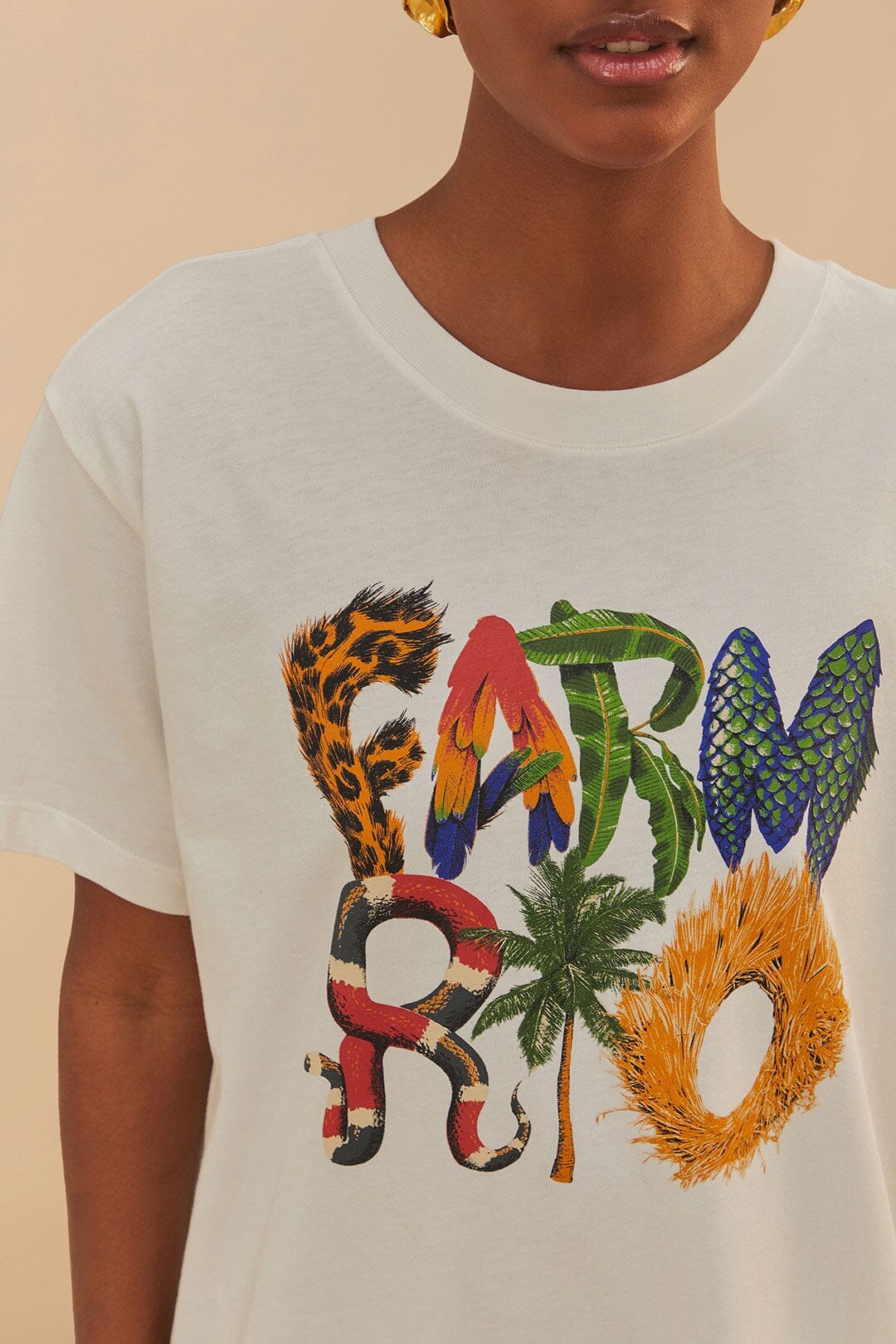 Wild cotton T-shirt - White