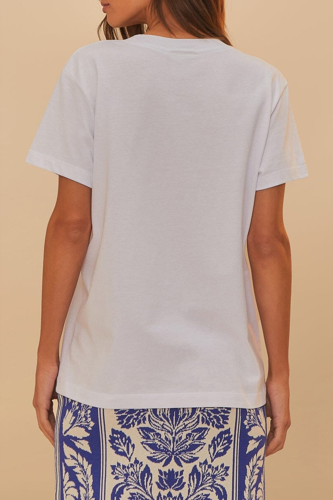 T-shirt Girls Rio Ipanema en coton - Blanc