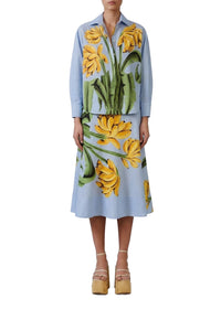 Banana Cocina Striped shirt - Blue