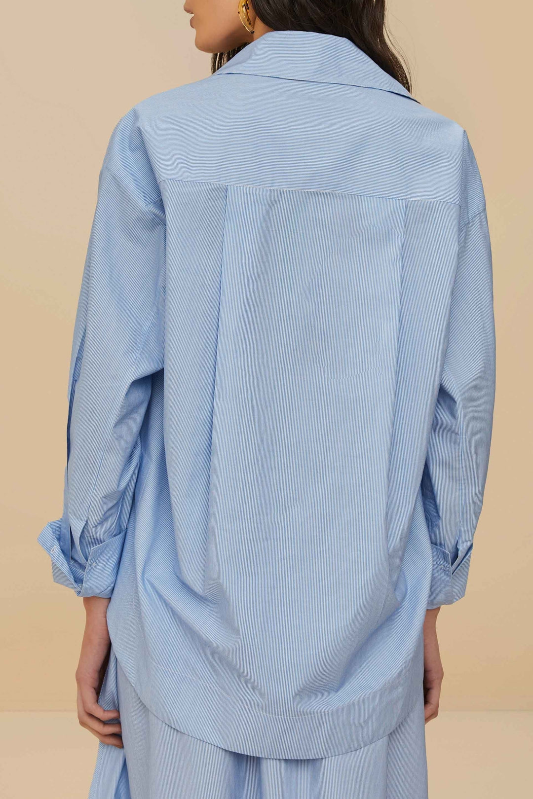 Banana Cocina Striped shirt - Blue