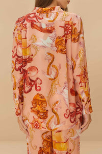 Chemise Nautical Wonder - Rose