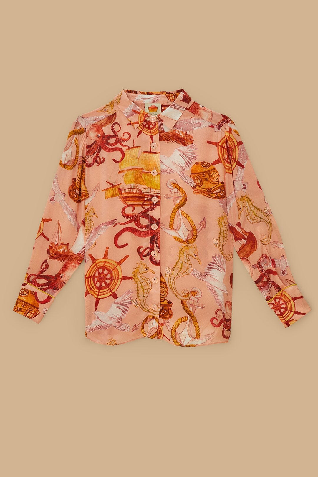 Chemise Nautical Wonder - Rose