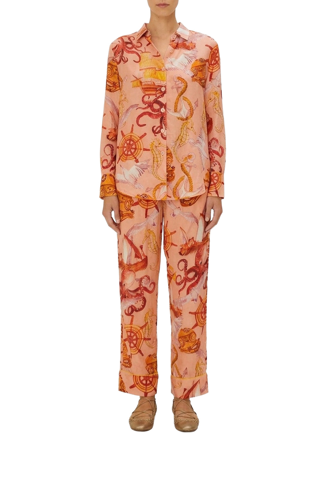 Pantalon Nautical Wonder - Rose