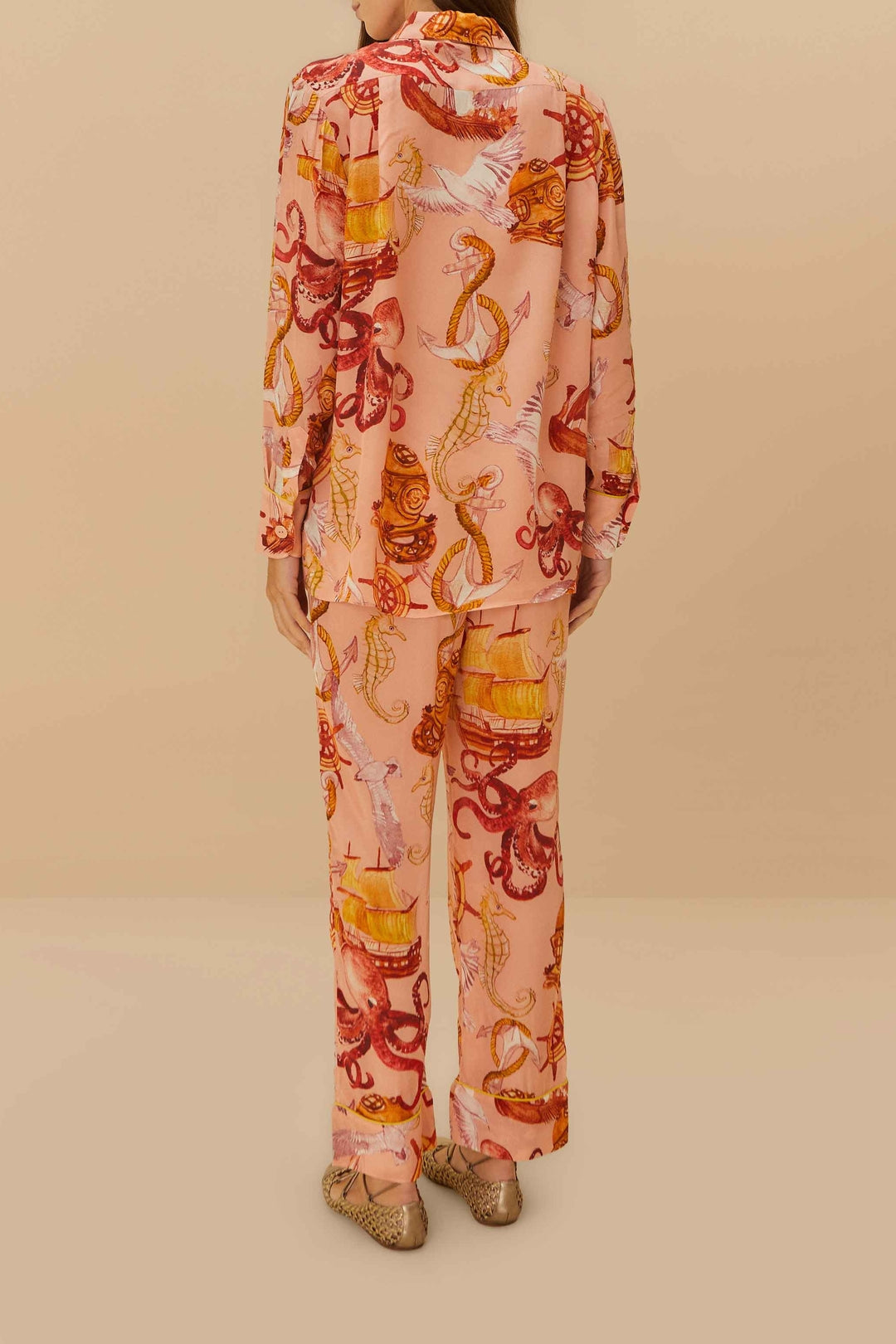 Pantalon Nautical Wonder - Rose