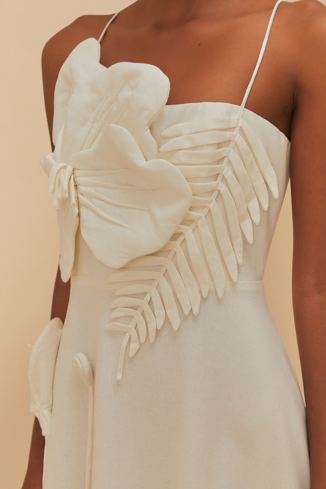 DJV_Off White Robes midi - Off White