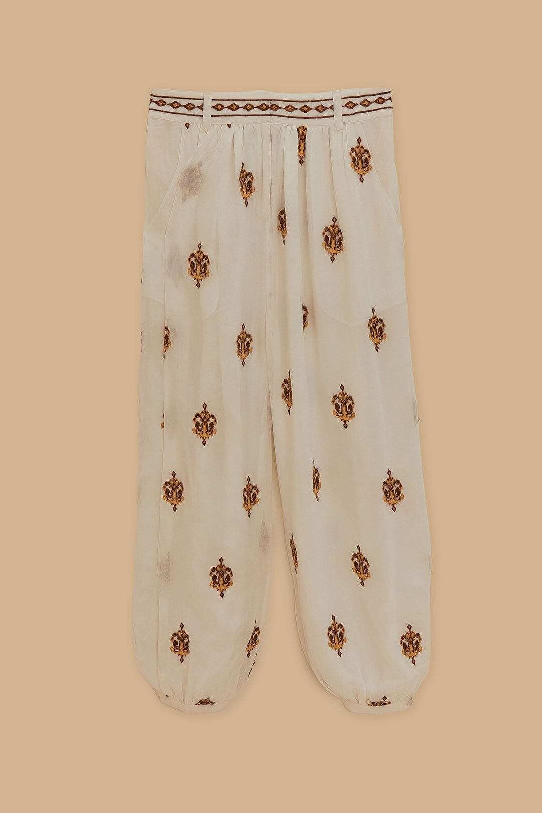 Pantalon Anchor Taperstry - Blanc
