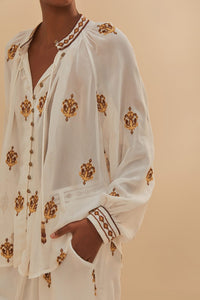DJV_Off White Chemises & Blouses - Off White