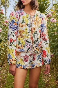 DJV_Greek Garden Off White Jupes & Shorts - Greek Garden Off White