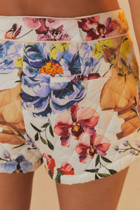 DJV_Greek Garden Off White Jupes & Shorts - Greek Garden Off White
