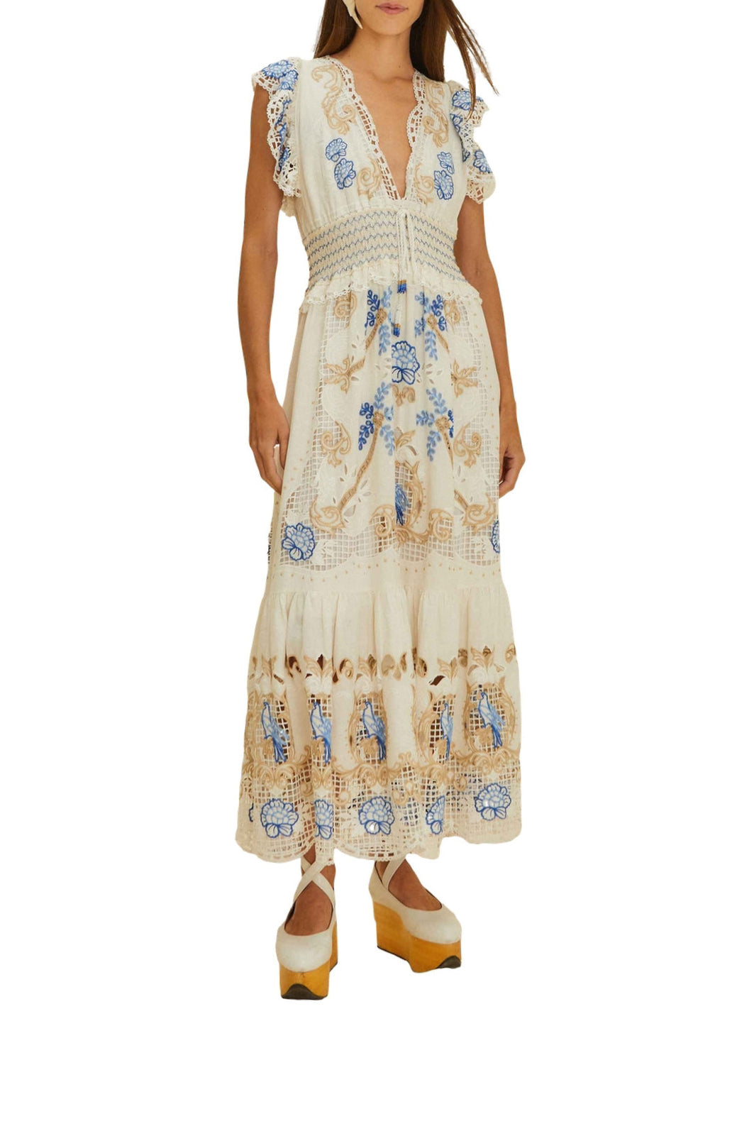 DJV_Off White Robes longues - Off White